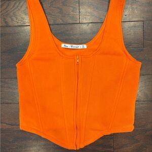 Orange Women's Top